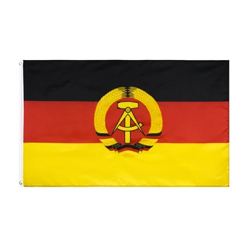 FLAGHUB 60X90 90X150cm német Demokratikus Köztársaság NDK ndk-Zászló Dekoráció